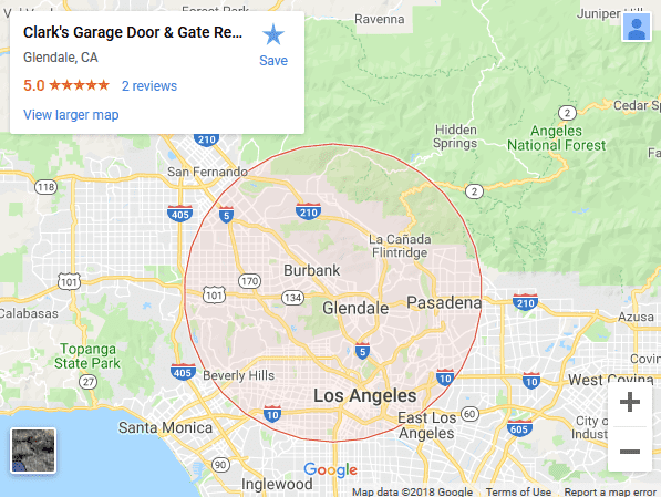 glendale google maps