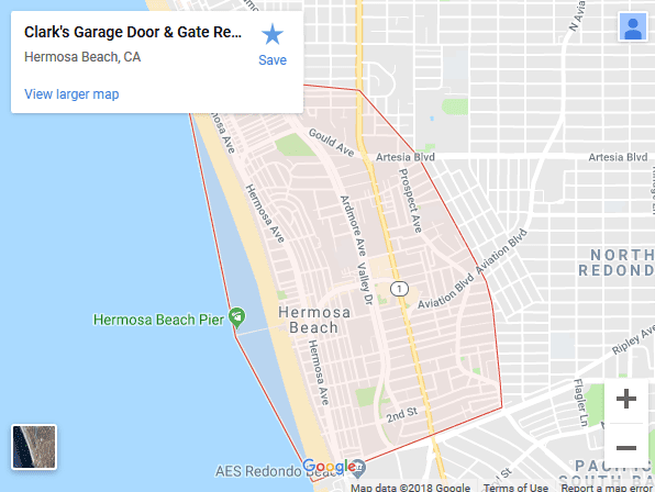 hermosa beach google maps